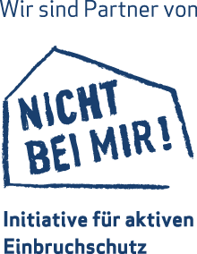 Nicht bei mir! Initiative für aktiven Einbruchschutz